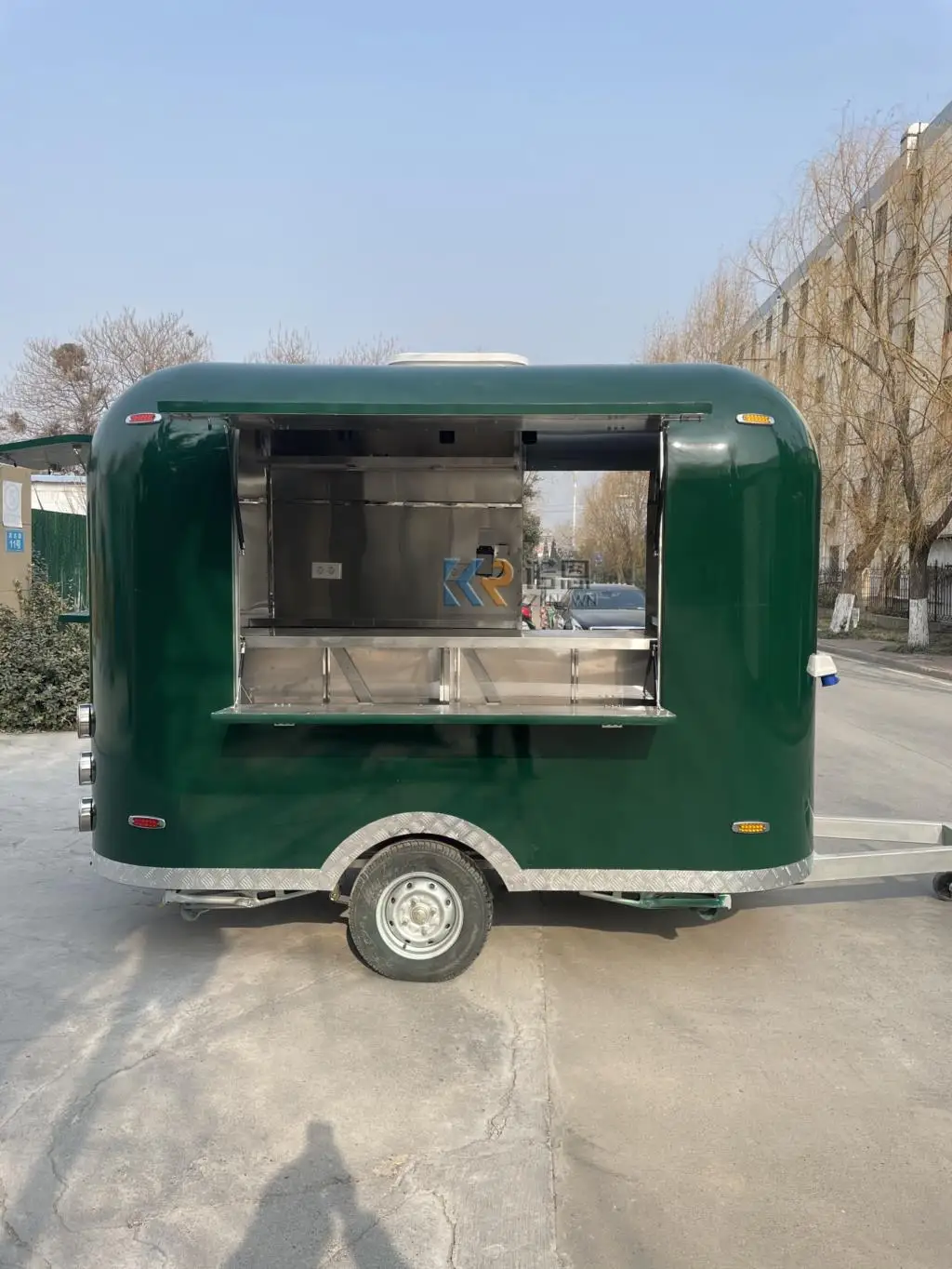 OEM  Stand Food Mobile Catering Carts Food Van Trailer New Food Truck Customized Kiosk