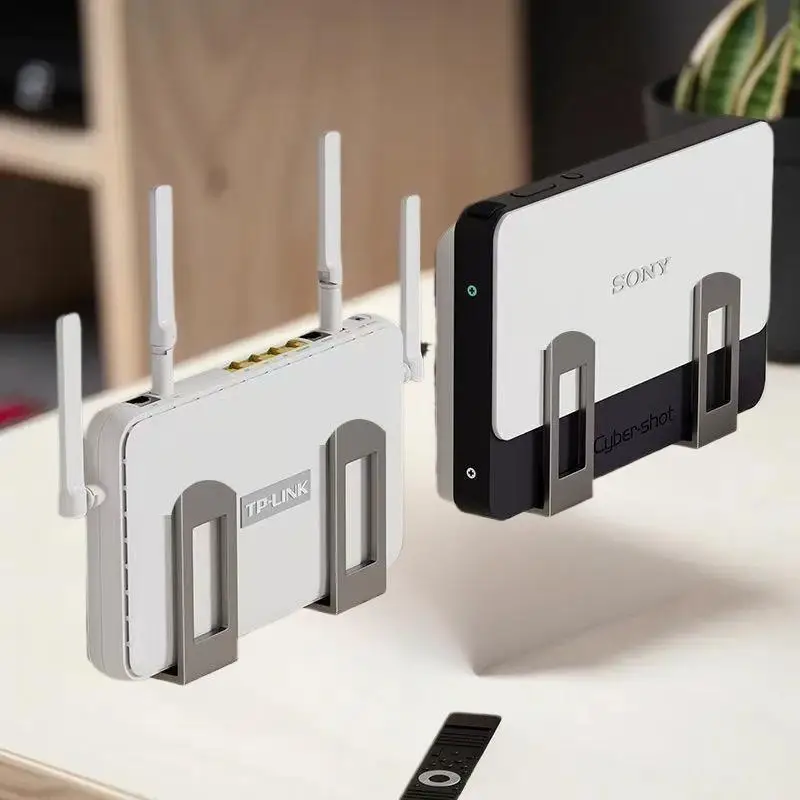 Router Storage Box Wall Artifact Set-top Box Wall-mounted Fixture Support Bracket Wifi Placement Rack
