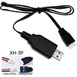 7.4V 1000mA XH-3P USB Charger Lipo Li-ion Battery RC Toys Aircraft Car Robot Helicopter Charging LED Indicator