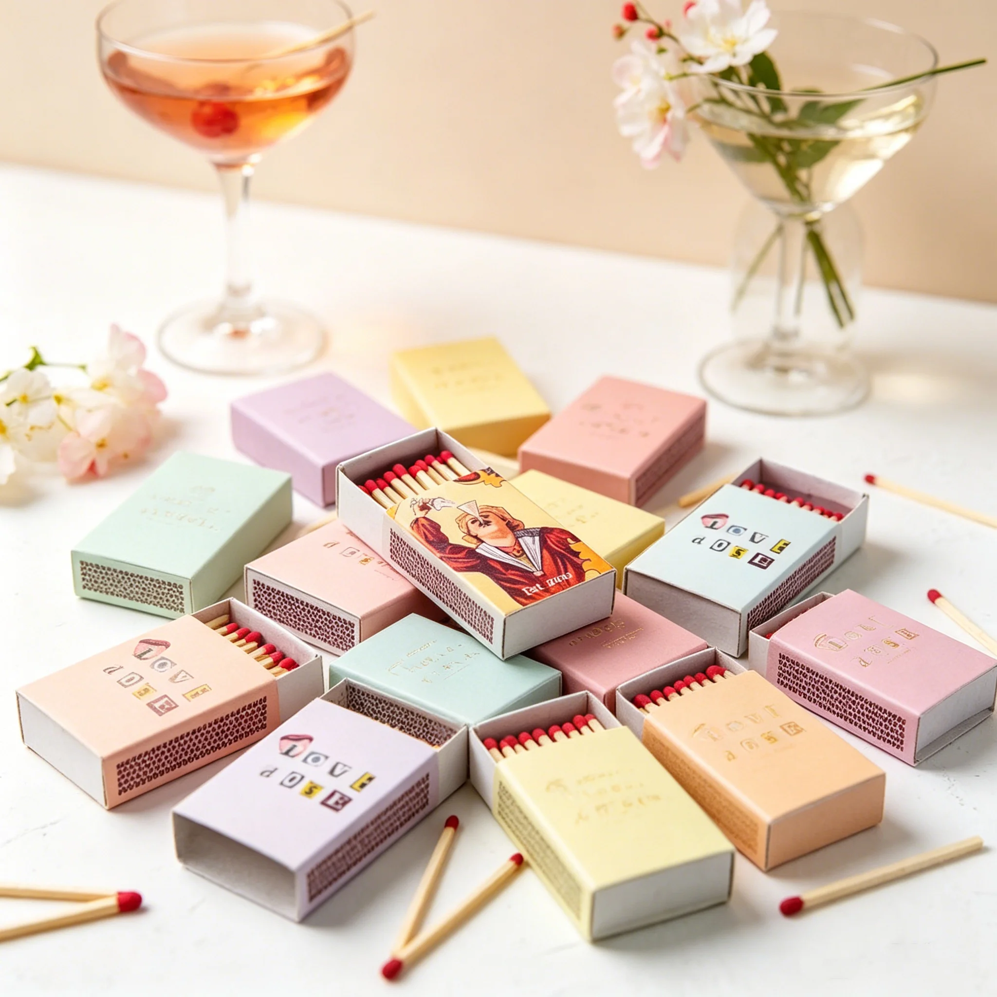

Business LOGO custom Matchbox / LOGO matches / matchbooks / custom matches / custom logo matchboxes / bar logo / custom cigar ba