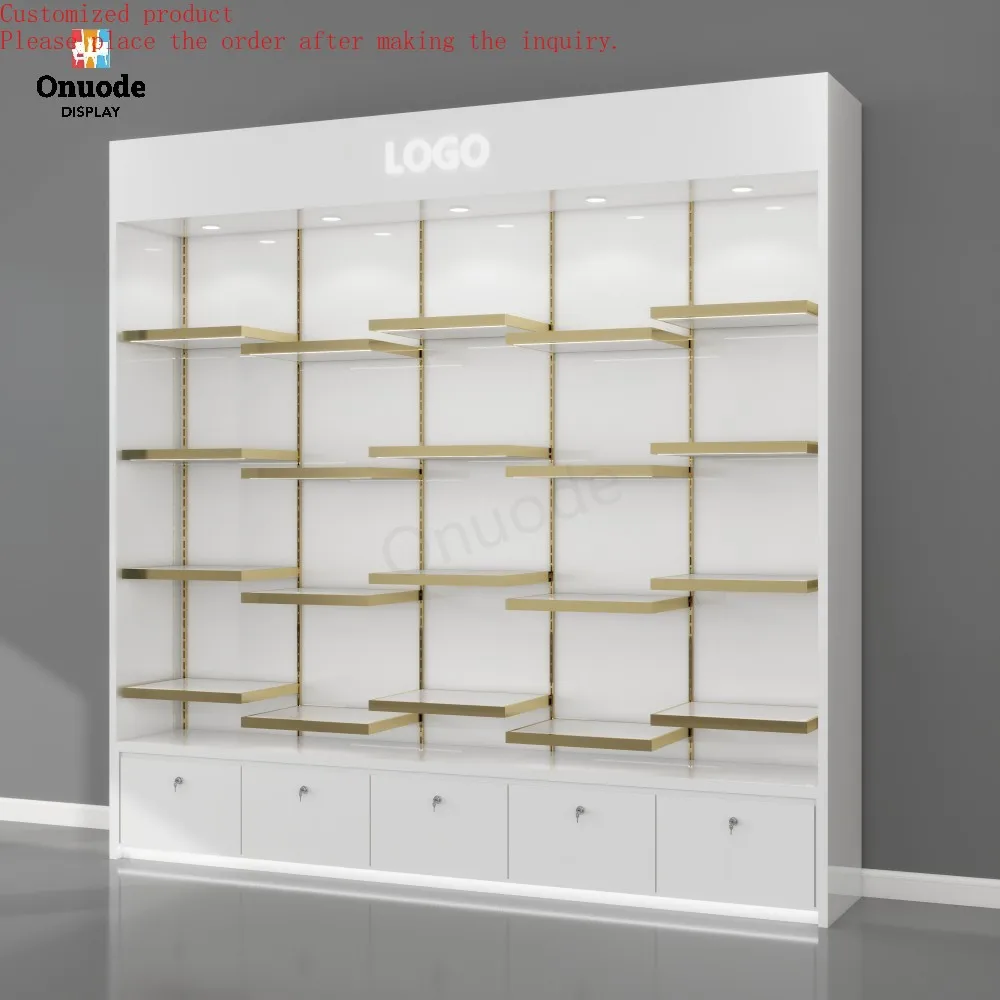 

Custom.Modern Wooden Jewelry Display Cabinet Jewelry Display showcase for Shopping Mall Retail Shop