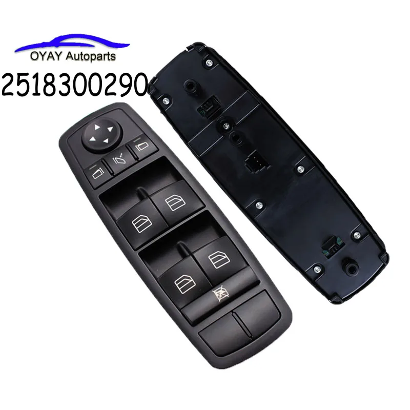 

2518300290 Fit For Mercedes-Benz ML GL W164 Front Left Power Electric Window Switch A2518300290