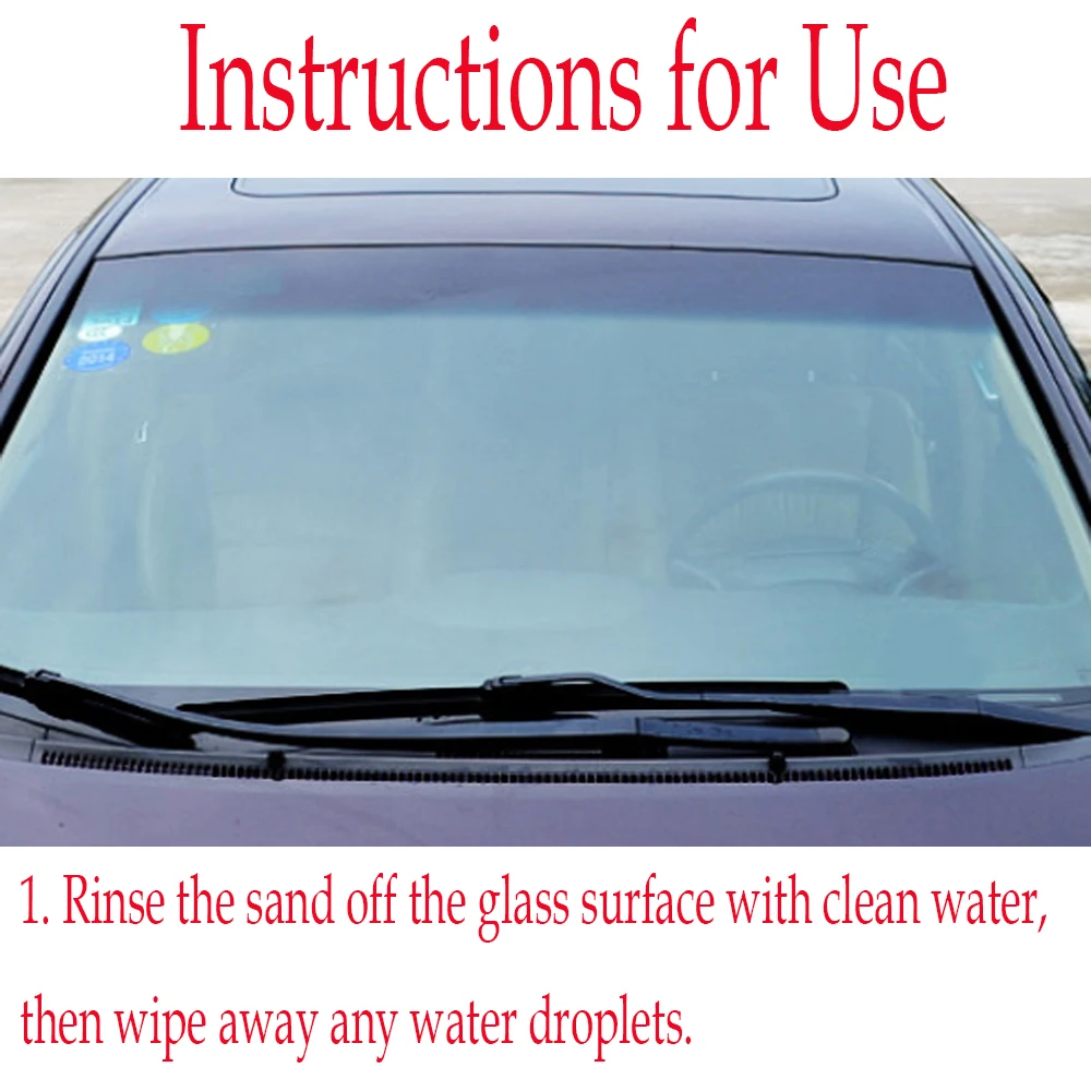100ml SOFT99 Roll On Car Glass Oil Film Remover Built-in Applicator Windshield Water Spot Stain Cleaner Precoating Treatme