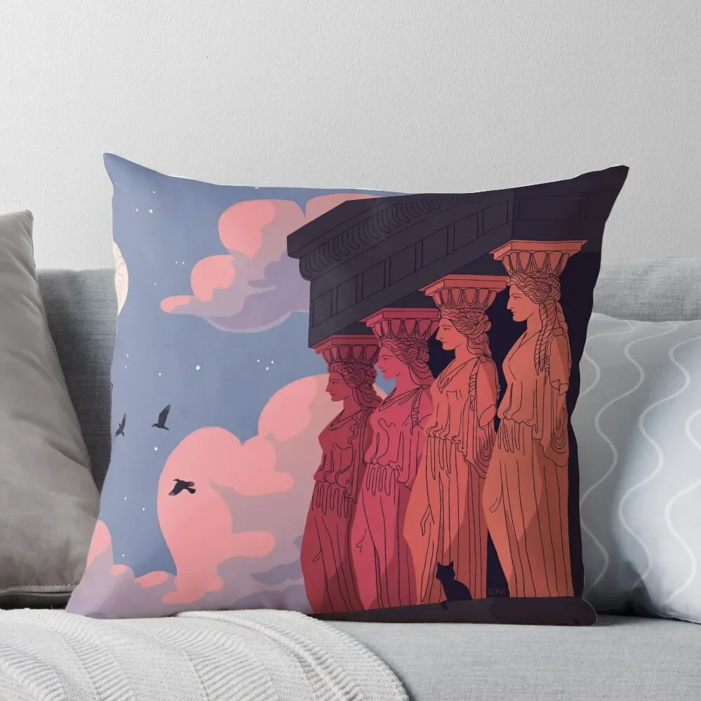 

Caryatids at Dusk Throw Pillow Christmas Pillowcase Sofas Covers Christmas Covers