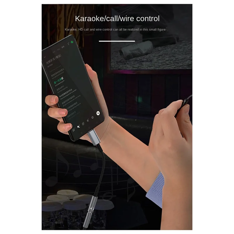 USB типа C на разъем для наушников 3,5 мм, цифровой аудиоадаптер, конвертер USB C на 3,5 мм, дополнительный кабель для наушников