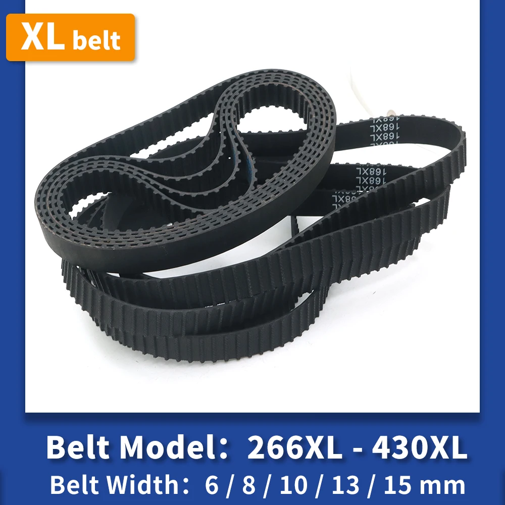 XL Timing Belt 6mm 8mm 10mm 5in 15mm XL Tooth Belt 266XL 270 280 290 300 310 320 330 340 360 380 400 420 430XL Toothed Belt XL