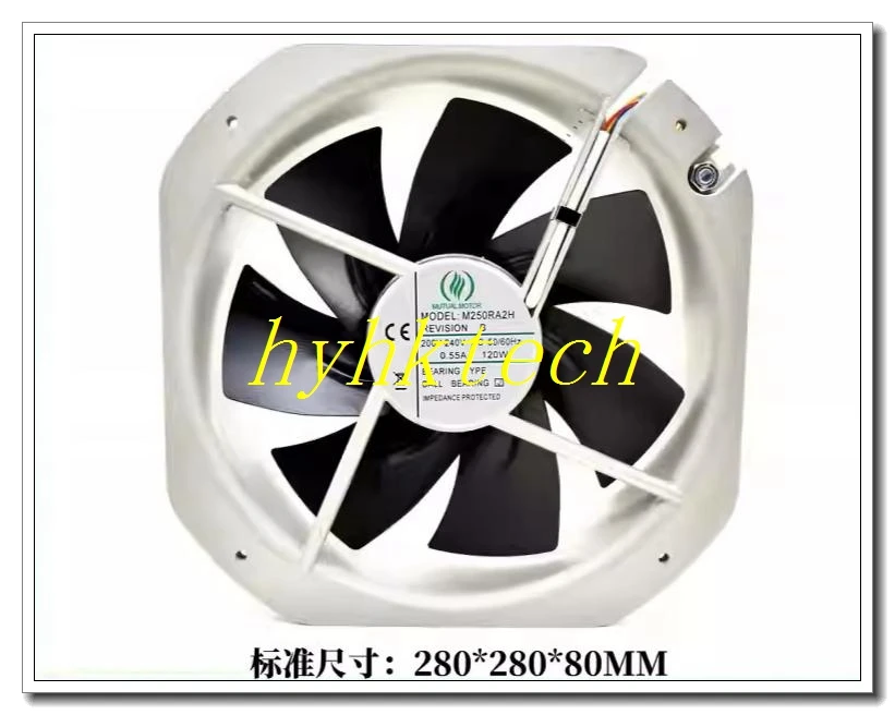 Supply M250RA2H  220V~240V  0.55A Original Cooling fan,  100% tested before shipment