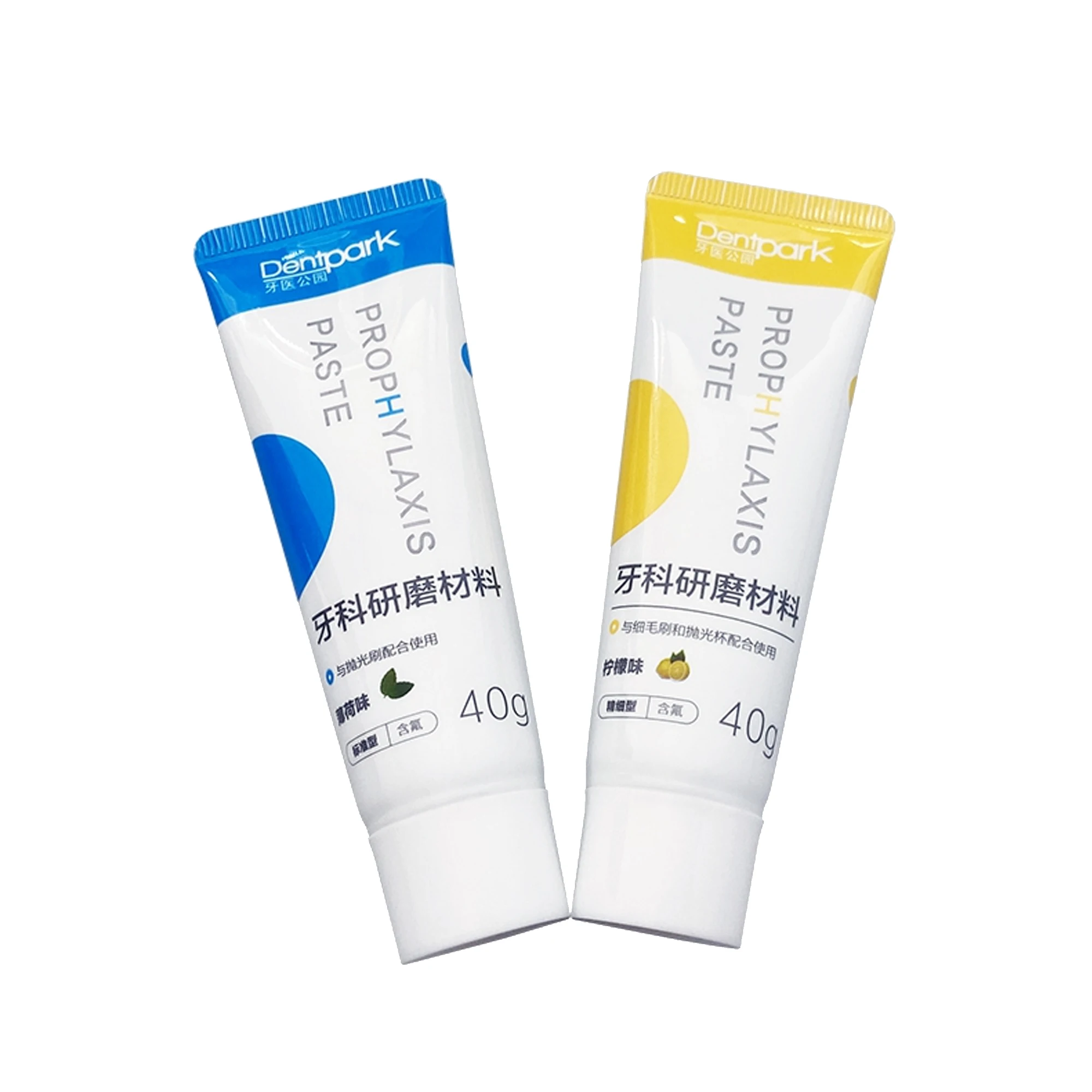 Dentpark Extra-Oral Dental Polishing Material 40g Tube Fine & Standard Type Dental Lab Polishing Paste for Professional Use