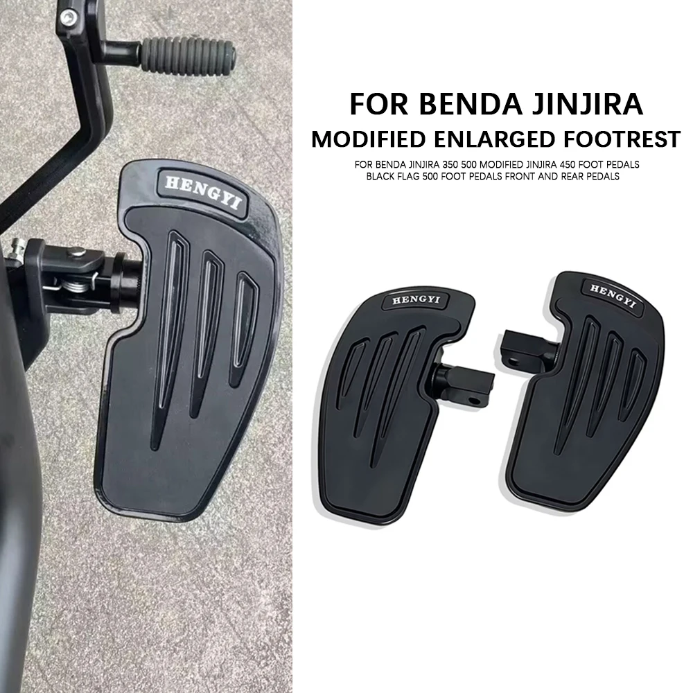 

Motorcycle Accessories FOR BENDA Jinjira 350 / 500 / 450 Modified Foot Pedals Black Flag 500 Foot Pedals Front and rear pedals