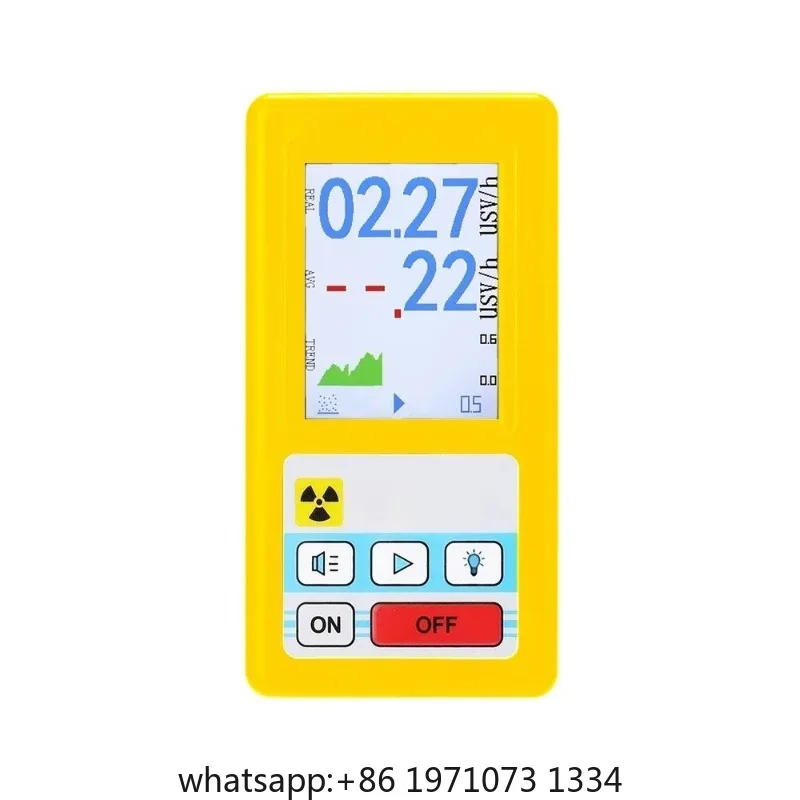 BR-6 Geiger Counter Nuclear Radiation Detector Personal Dosimeter X-ray Beta Gamma Detector  Radioactive Tester Marble Tool