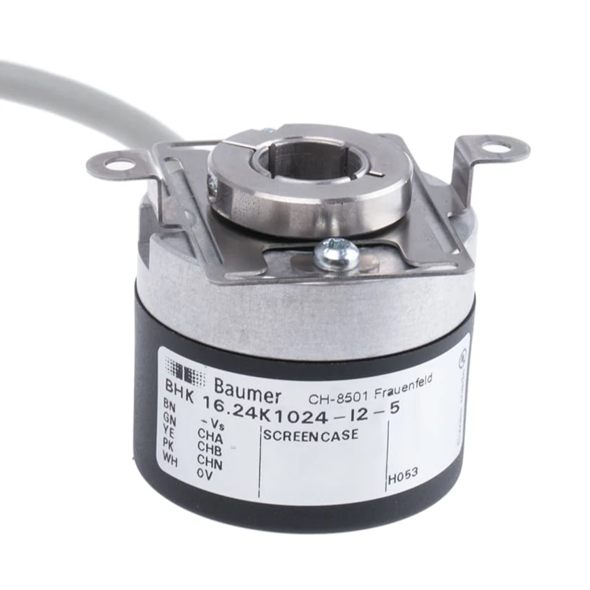 TLF BHK 16.24K.1024-I2-5 Baumer incremental encoder pulse ppr optical hollow shaft flange mount 10-30 V DC hollow shaft encoder