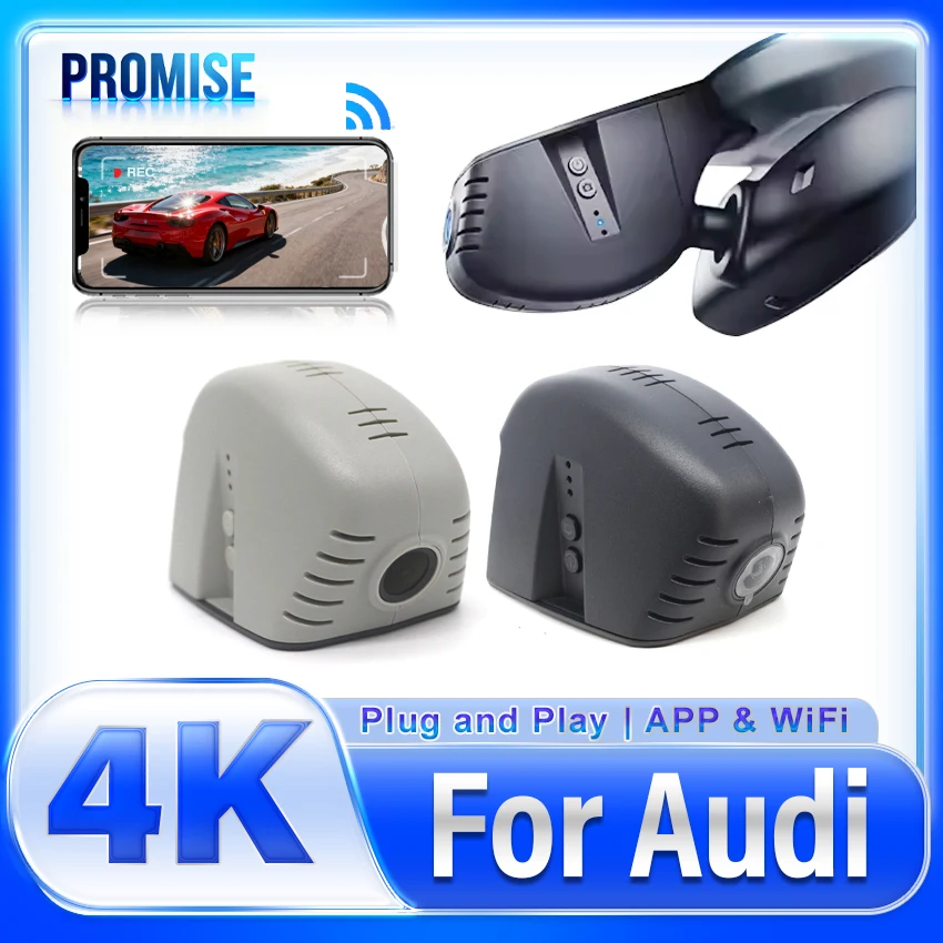 

4K Автомобильный видеорегистратор Wi-Fi Plug and play Видеорегистратор для Audi A1 A3 A4 A5 A6 A7 A8 Q3 Q5 Q7 TT 2013-2015 Высокое качество HD ночного видения