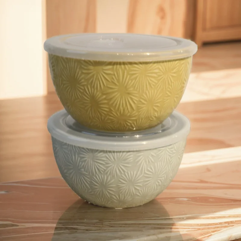 

Круглая керамическая миска для супа на 800 мл с ручкой, фарфоровые салатники, кухонная посуда, столовая посуда, рамэн, микроволновая печь, можно мыть в посудомоечной машине