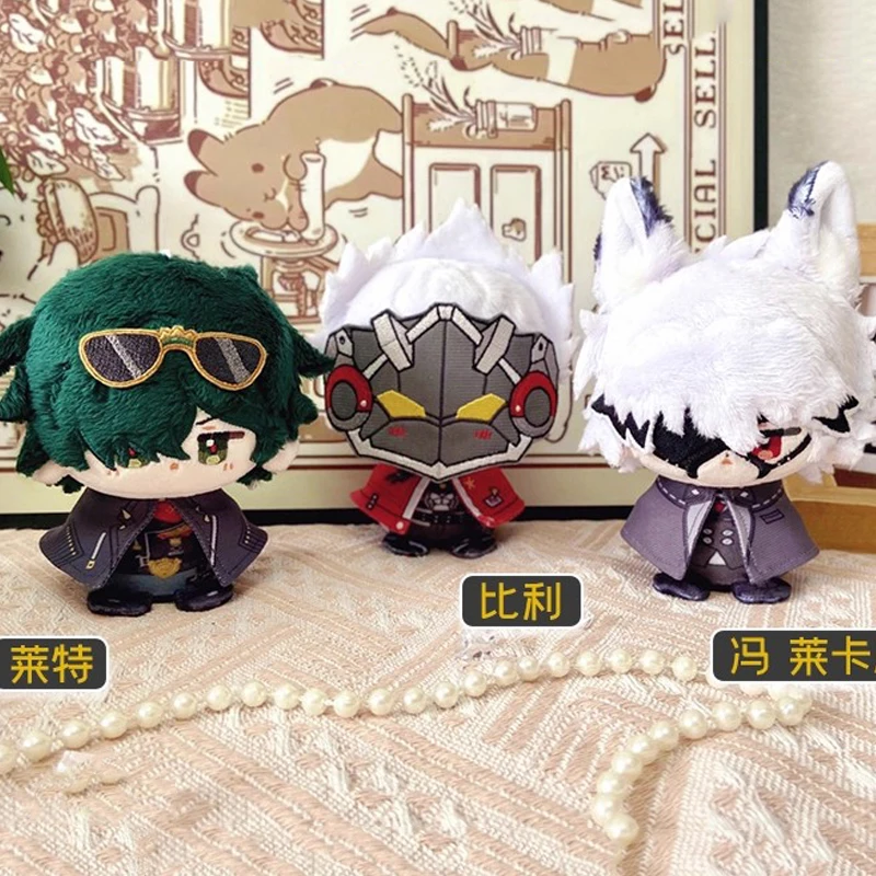 Zenless Zone Zero Plush Toy Von Lycaon Lighter Billy Soft Plushie Pendant Doll Hugo Vlad Ellen Joe Stuffed Jane Doe Miyabi Gifts