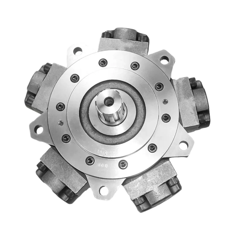 NHM IAM Low‑Speed High‑Torque Hydraulic Motor Fixed Displacement Radial Piston For Heavy‑Duty Hydraulic Equipment Replacement