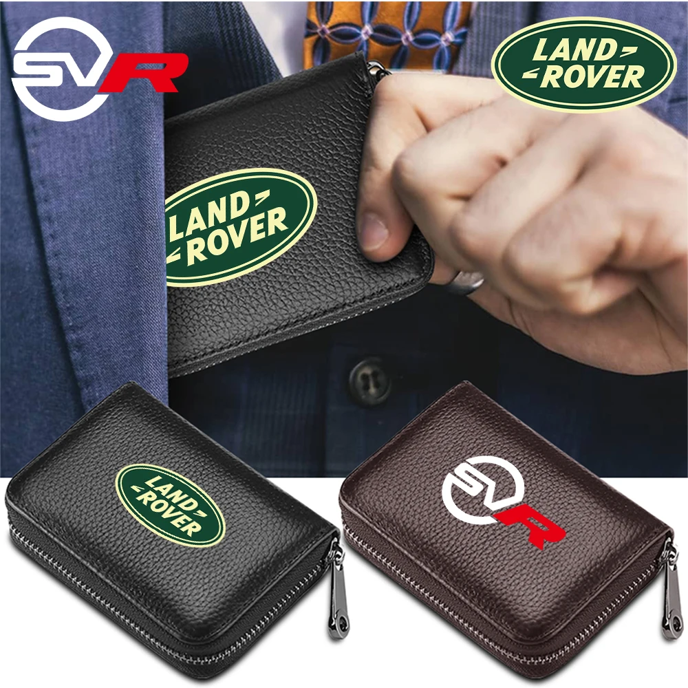 Кожаные водительские права, удостоверение личности, кошелек для банковских карт, Стайлинг автомобиля для Landrover SVR Discovery Velar L320 Sport Evoque LR2 L322 Кожаные водительские права, удостоверение личности, кошелек для банковских карт, Стайлинг автомобиля для Landrover SVR Discovery Velar L320 Sport Evoque LR2 L322