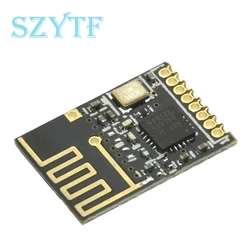 Mini NRF24L01 + 2.4GHz 1.27MM RF Wireless Module Mini Version Power Enhanced Version SMD Receiver Transceiver Board