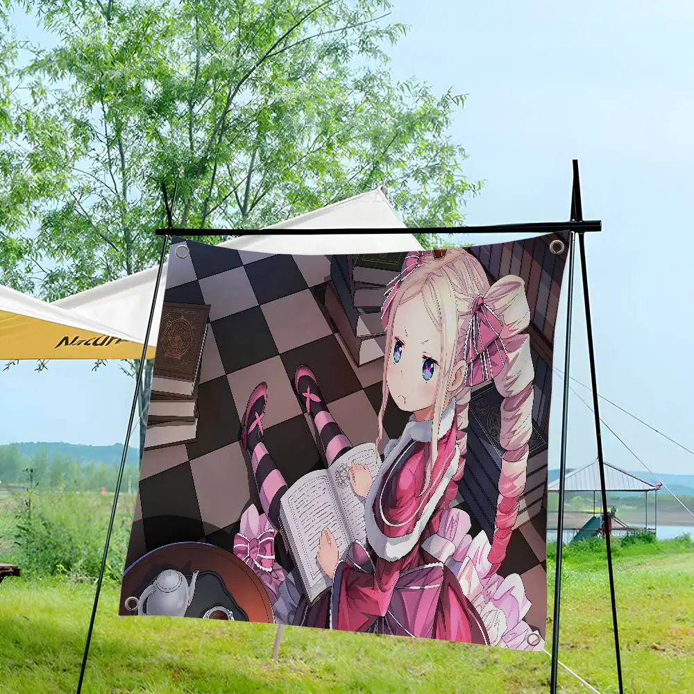 B-BEATRICE  Cartoon  Cartoon Flag Wall Hanging Banner Decoration Household Home Decor