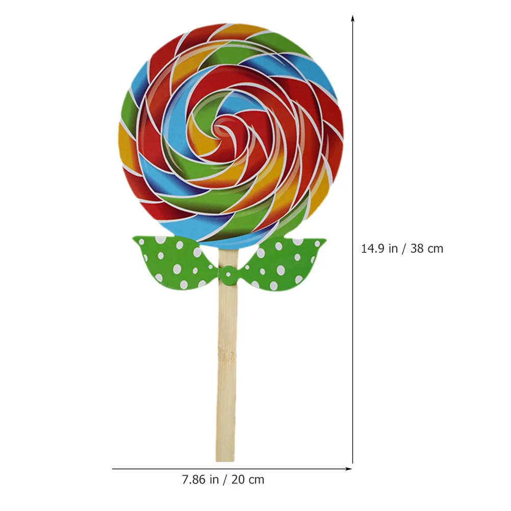 Fake Lollipop Prop Candy Photo Booth Unique Ornaments Photography Craft Party Floss Sugar