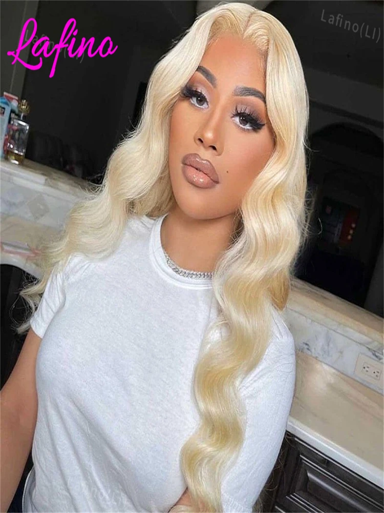 

613 Blonde Body Wave 13x6 Hd Lace Frontal 100% Human Hair Wigs 30 Inch 13x4 Blonde Colored Lace Front Wig For Black Women