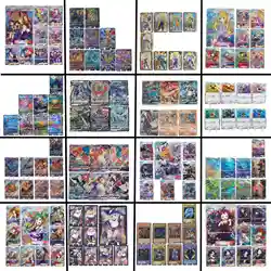 Anime PTCG Japanse Charizard Eevee Lillie Rayquaza Acerola Bulbasaur Blastoise Textuur Flash Kaarten Kinderen Speelgoed Games Kaart