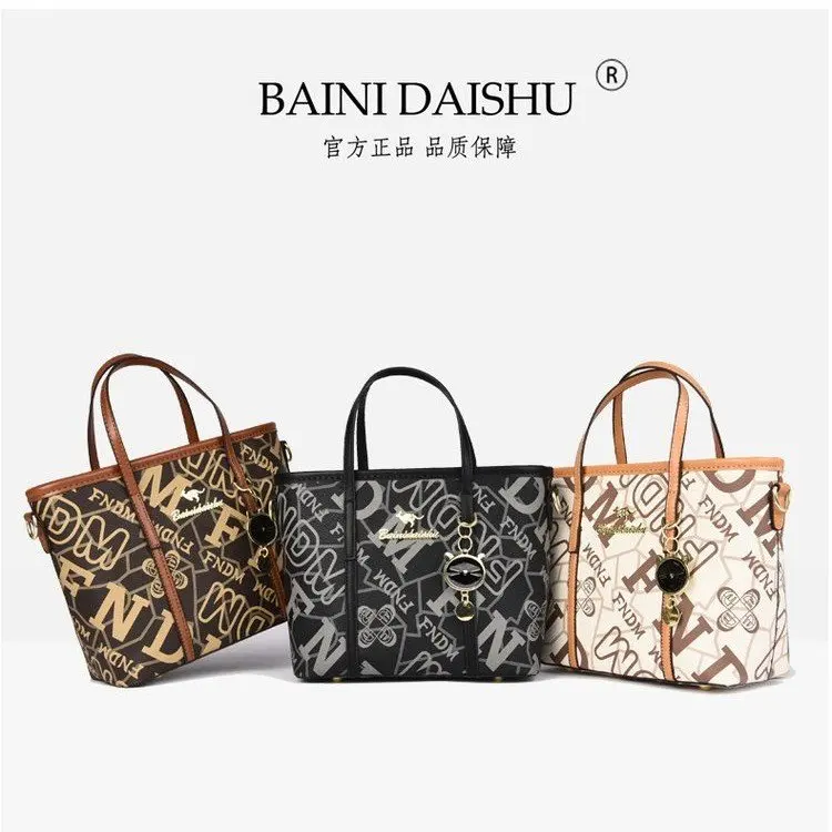 

Practical Elegant Diaper Bag For Women Luxury Crossbody Bag Designer Leather Tote Minimalist Vintage With Letter Logo