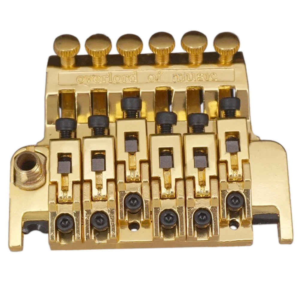 1 Set Tremolo Floyd Rose Style Bridge sistema di doppia chiusura per chitarre elettriche 91.2x70mm accessori per chitarra nero/argento/oro