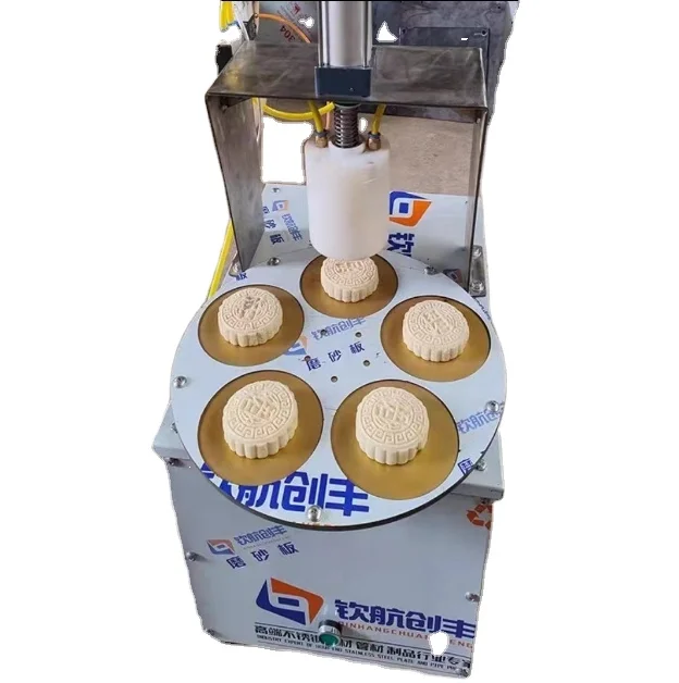 for Commercial Mooncake Forming Machine Colombia Hot Cake Machine Guang-Style Soviet-Style Ice Crust Cake  Equipment Small