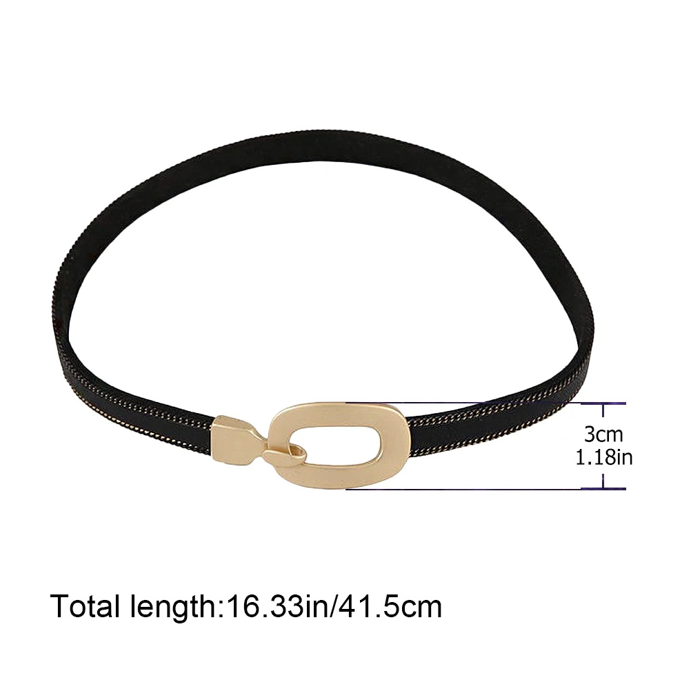 

Black Short Choker For Woman Clavicle Fashion Collar Chain Choker For Women Fashion Neck Accessory Party Jewelry Gift