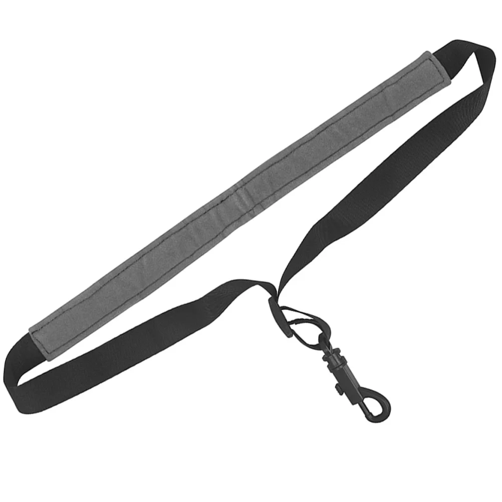 

Saxophone Strap Universal Neck Harness for Kids Adults Adjustable Gray Musical Instrument Accessory Shoulder Belt Treble