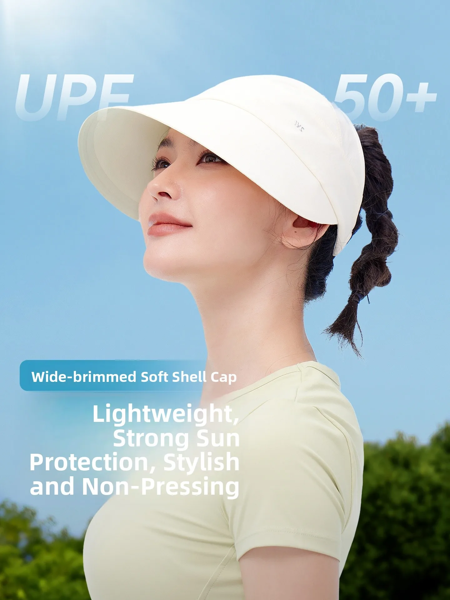 vvc-women's-baseball-cap-large-brim-sun-protection-hat-outdoor-sports-uv-protection-hat-casual-style-adjustable-unisex-cap