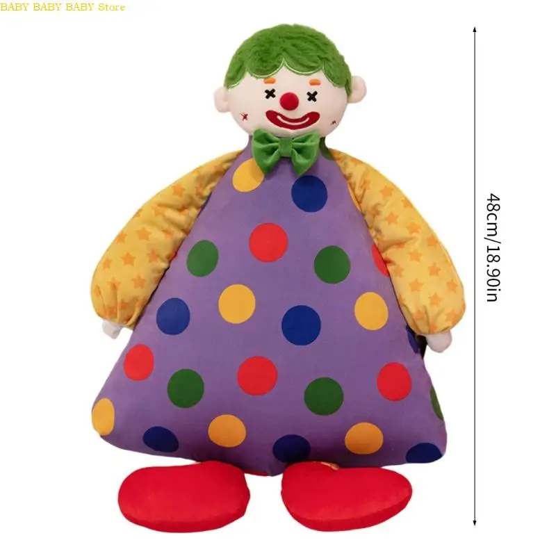 Q81A素敵なピエロ詰め枕のおもちゃぬいぐるみ人形未就学児ストレスを軽減する人形