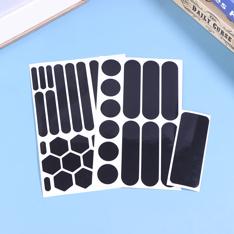 Motorcycle Helmets Invisible Black Reflective Stickers Simple And Effective Reflective Tape For Helmets Bikes