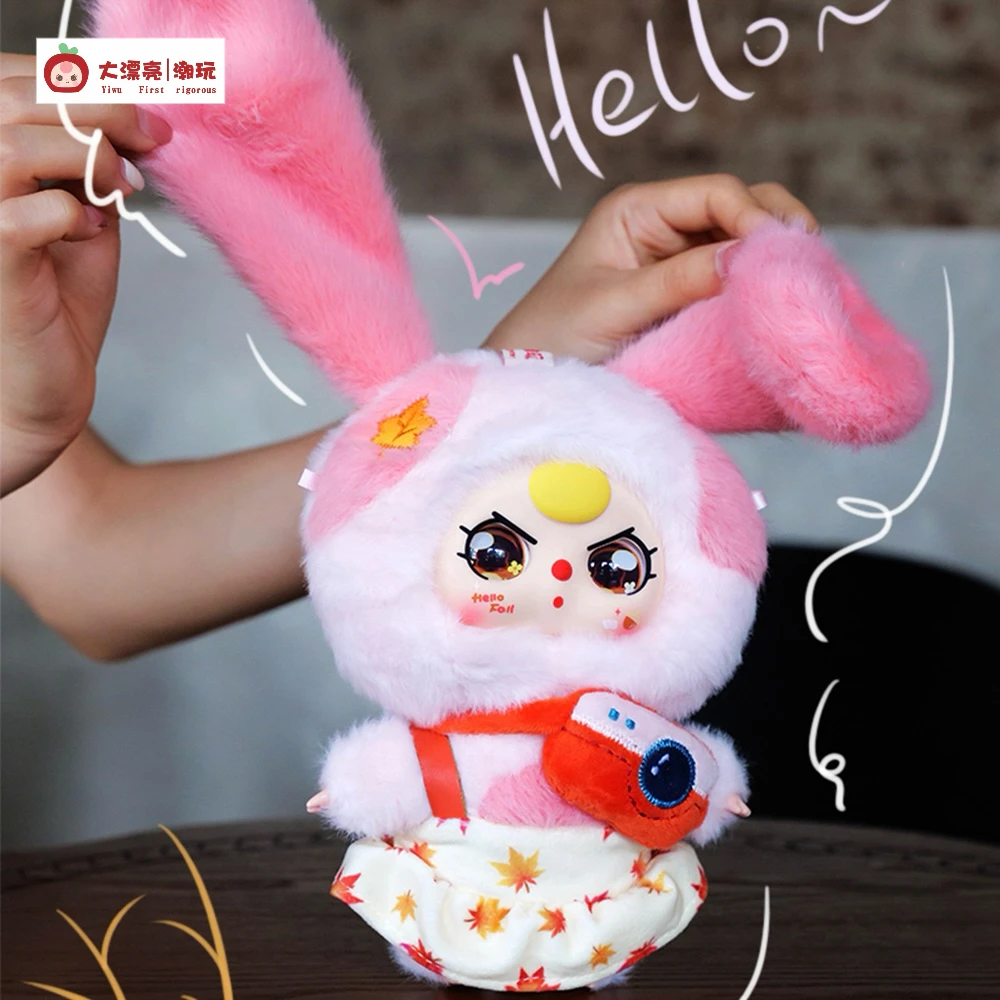 

Baby Three Autumn Fairy Tale Vinyl Face Mystery Doll Blind Box Collection Soft Toy Pendant Gift Girls Trendy Face Collectible