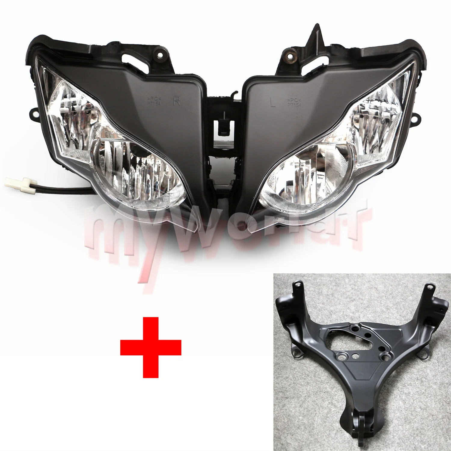 

Fit For Honda CBR1000RR 2008 - 2011 Motorcycle Headlight Assembly Headlamp Light Or Bracket CBR 1000 CBR1000 RR 2009 2010