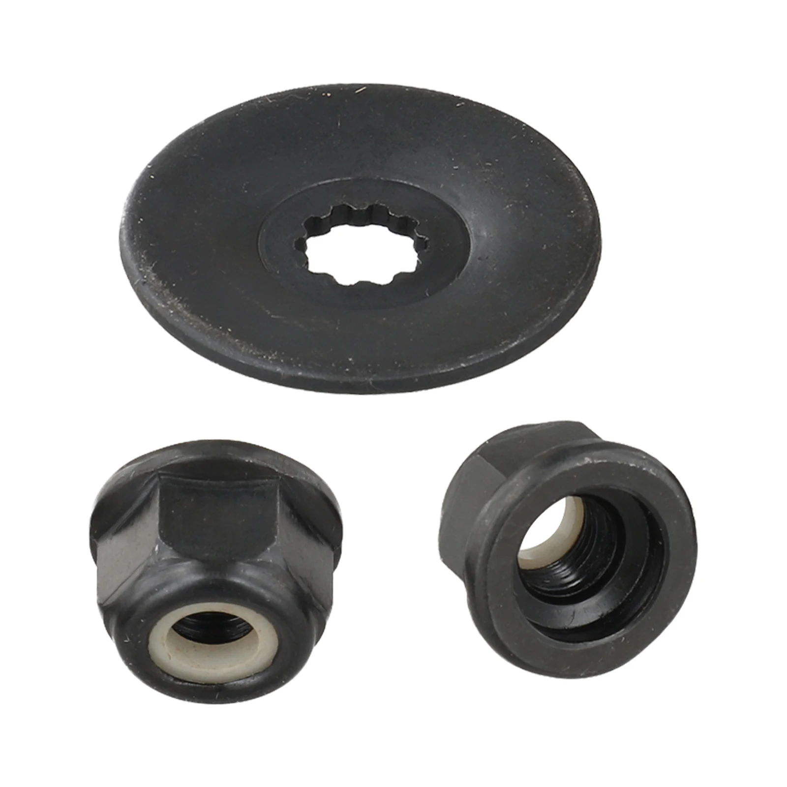 

Крепежный комплект для лезвий кусторезов с гайками M10x1.0LH и .5LH, используемый в системах FS44R, FS55R, FS65, FS74, FS76