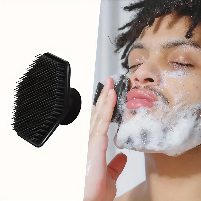 1/2/3 pièces brosse de nettoyage du visage épurateur Silicone Miniature visage nettoyage en profondeur rasage Massage visage gommage brosse visage nettoyant pour hommes