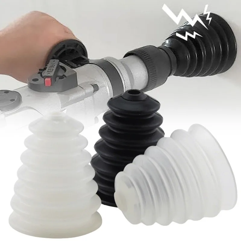 Universal Drill Dust Collector Attachment Dust Cover for Hammer and Impact Drills Compact Dust Shield for Home Tool Accessory