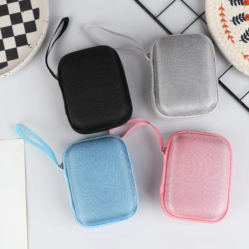 Small Travel Cameras Storage Holder Nylon + EVA Hard Shell Digital Camera Case For Accessories SD Card CCD Card