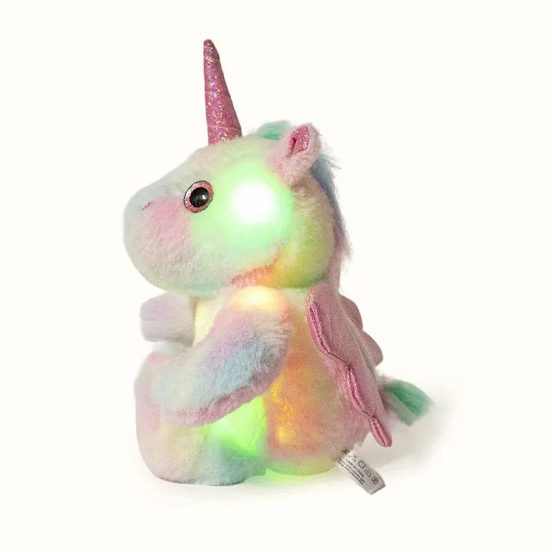 The Latest Luminous Unicorn Horse Kawaii Plush Toy Figurine Doll Cartoon Anime Cute Companion Sleeping Children Gift Doll 19 The Latest Luminous Unicorn Horse Kawaii Plush Toy Figurine Doll Cartoon Anime Cute Companion Sleeping Children Gift Doll