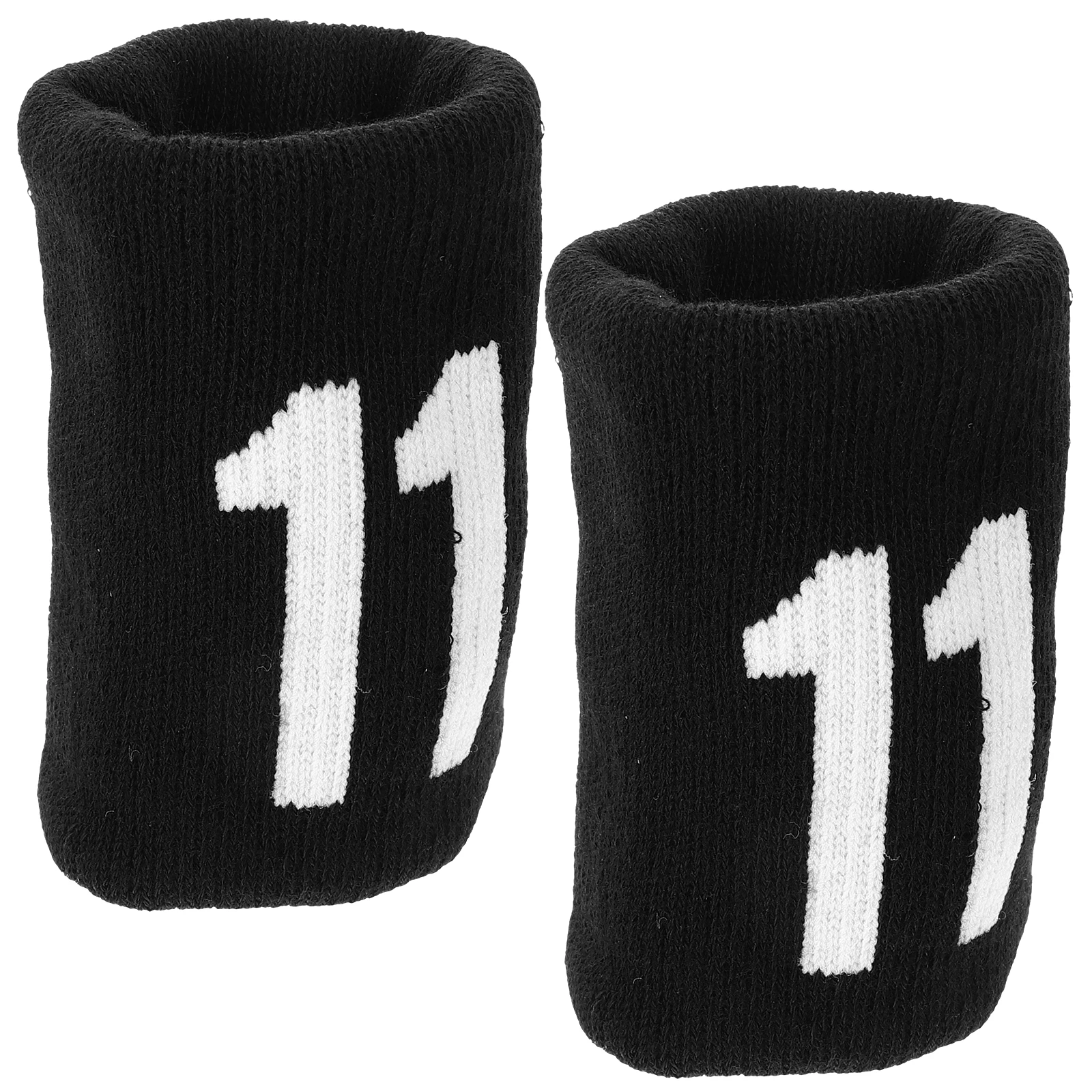 

1 Pair Elastic Cotton Tennis Wrist Sweatbands Wristbands Sports Fitness Guards Basketball Tennis Sweatbands Washable