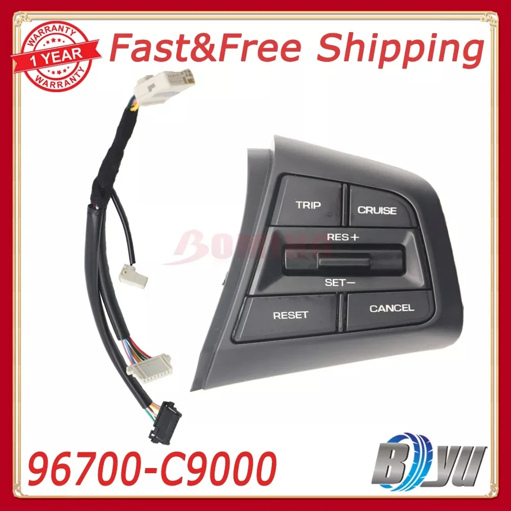 

96700-C9000 Внутренний мультимедийный переключатель управления рулевым колесом для Hyundai Creta Ix25 1.6L 2.0L 2015-2019