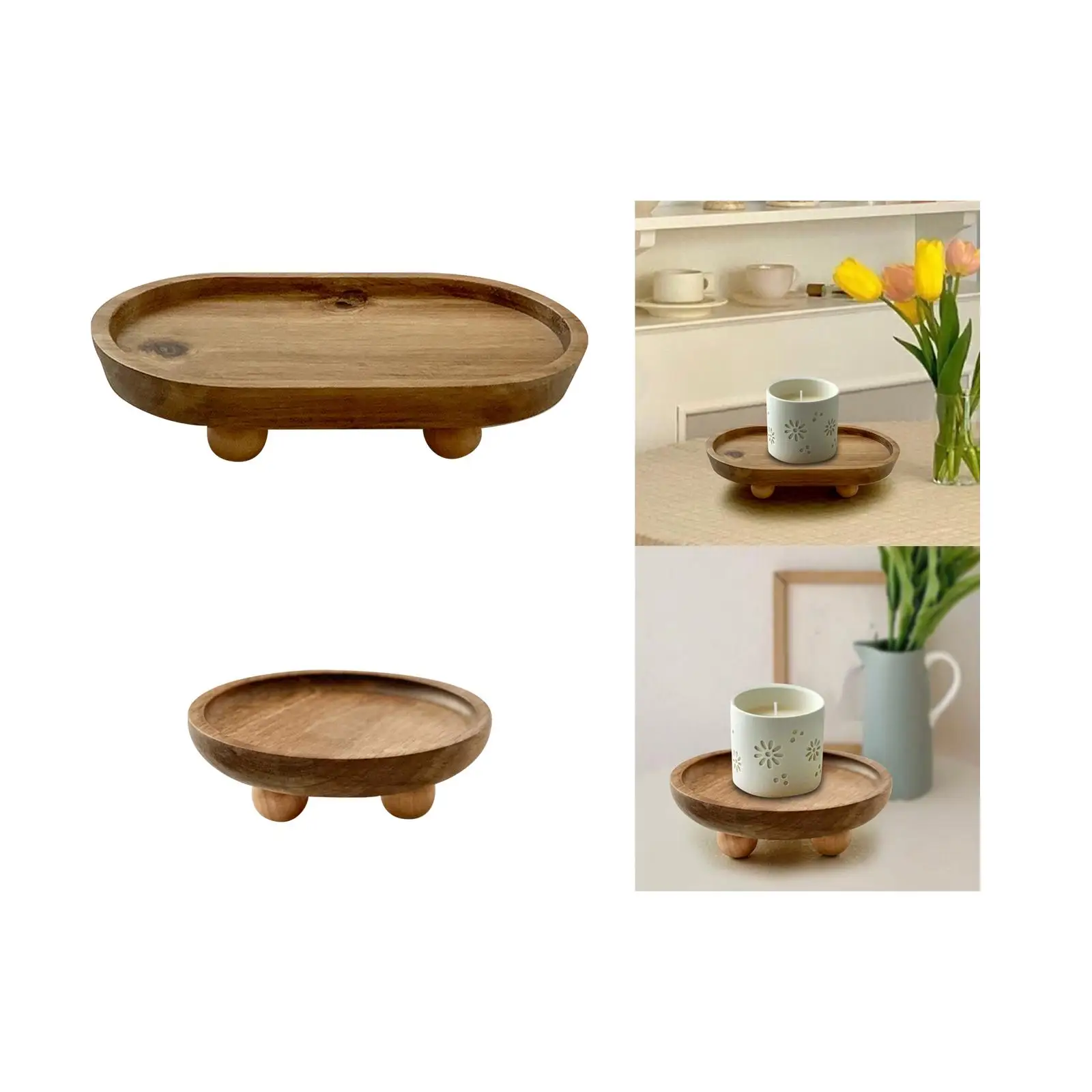 

Деревянная подставка на пьедестале для мини-деревянная стойка для центральных элементов столешницы