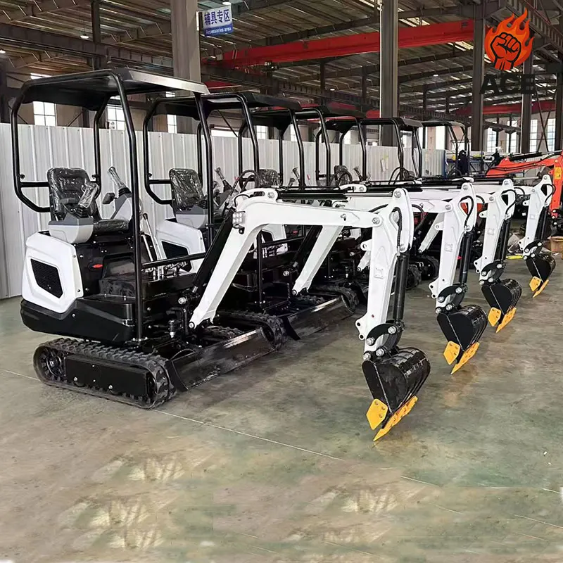 

Free Shipping 1.2 Ton Mini Excavator Epa Euro5 Micro Digger Bagger Crawler Digger Excavator 1 Ton with custmoized pilot control