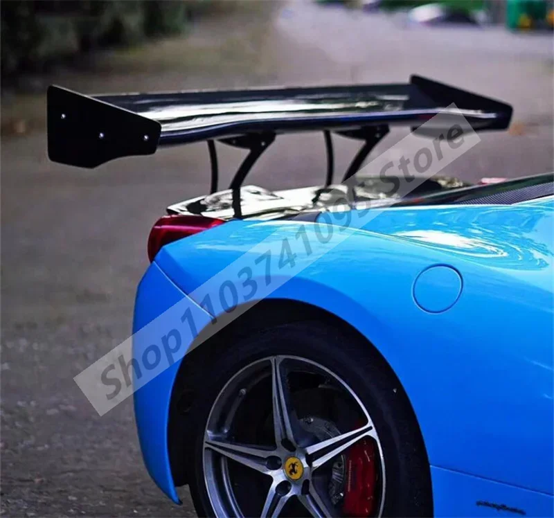 Carbon Fiber Rear Wing Lip Diffuser Tail Trunk Spoiler For Ferrari 458 2011-2014 488 2015-2021 SVR GT STYLE