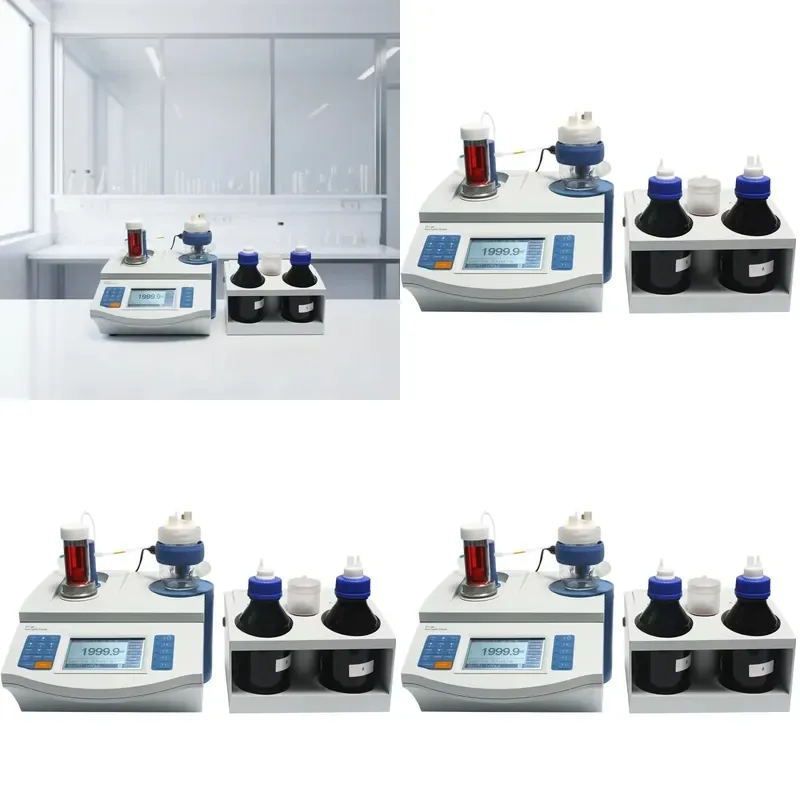 Titulador Karl Fischer Digital Automático BIOSTELLAR KFT-40C 0.1mg~250mg, Personalizable OEM, Volumétrico Electrónico, Alimentación 220V