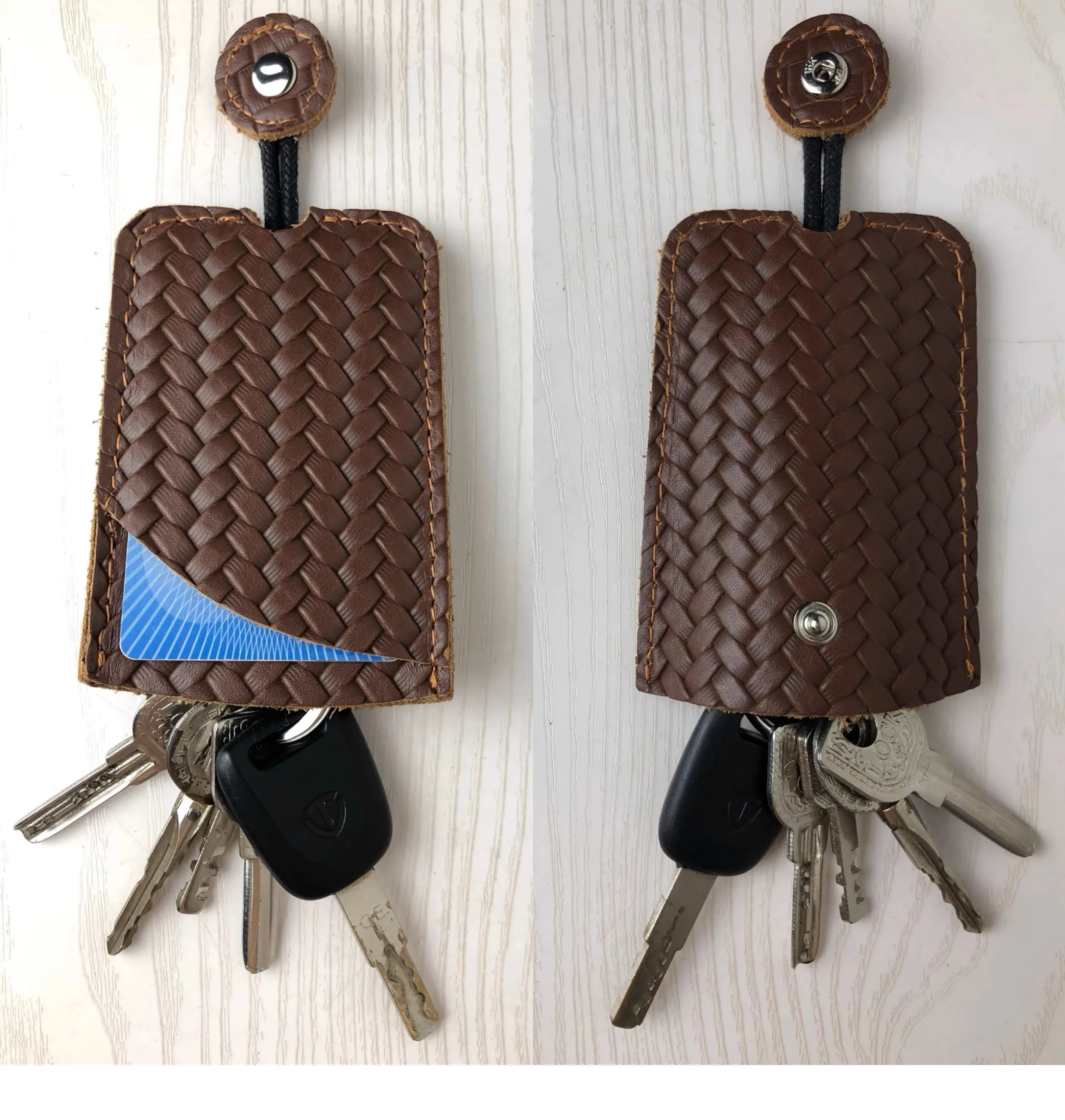 commercio-all'ingrosso-10-pezzi-molto-custodia-per-organizer-portachiavi-in-pelle-minimalista-da-uomo-con-un-pacchetto-di-chiavi-per-auto-in-pelle-intrecciata-di-lusso-portatile