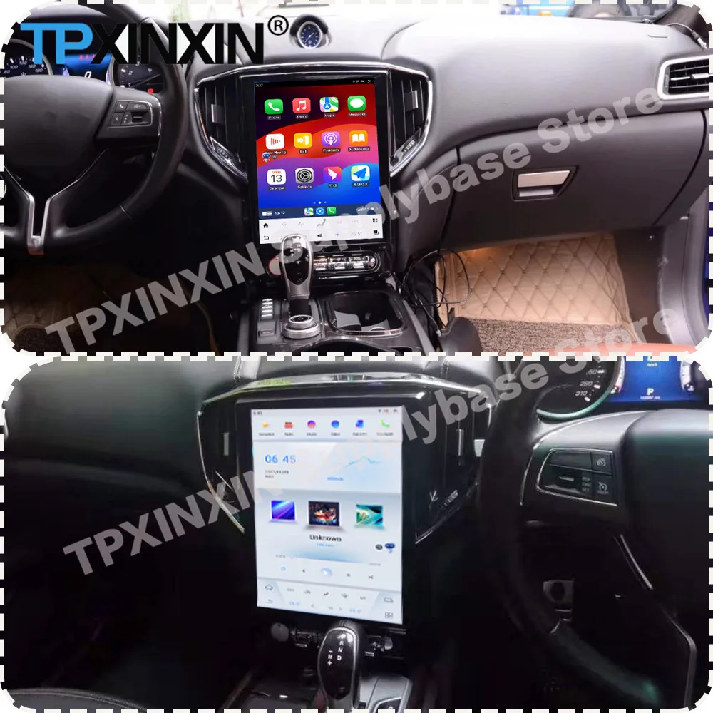

Qualcomm Android Multimedia For Maserati Ghibli 2013~2019 Digital dashboard GPS Radio Car Stereo Receiver Navigation Audio Unit