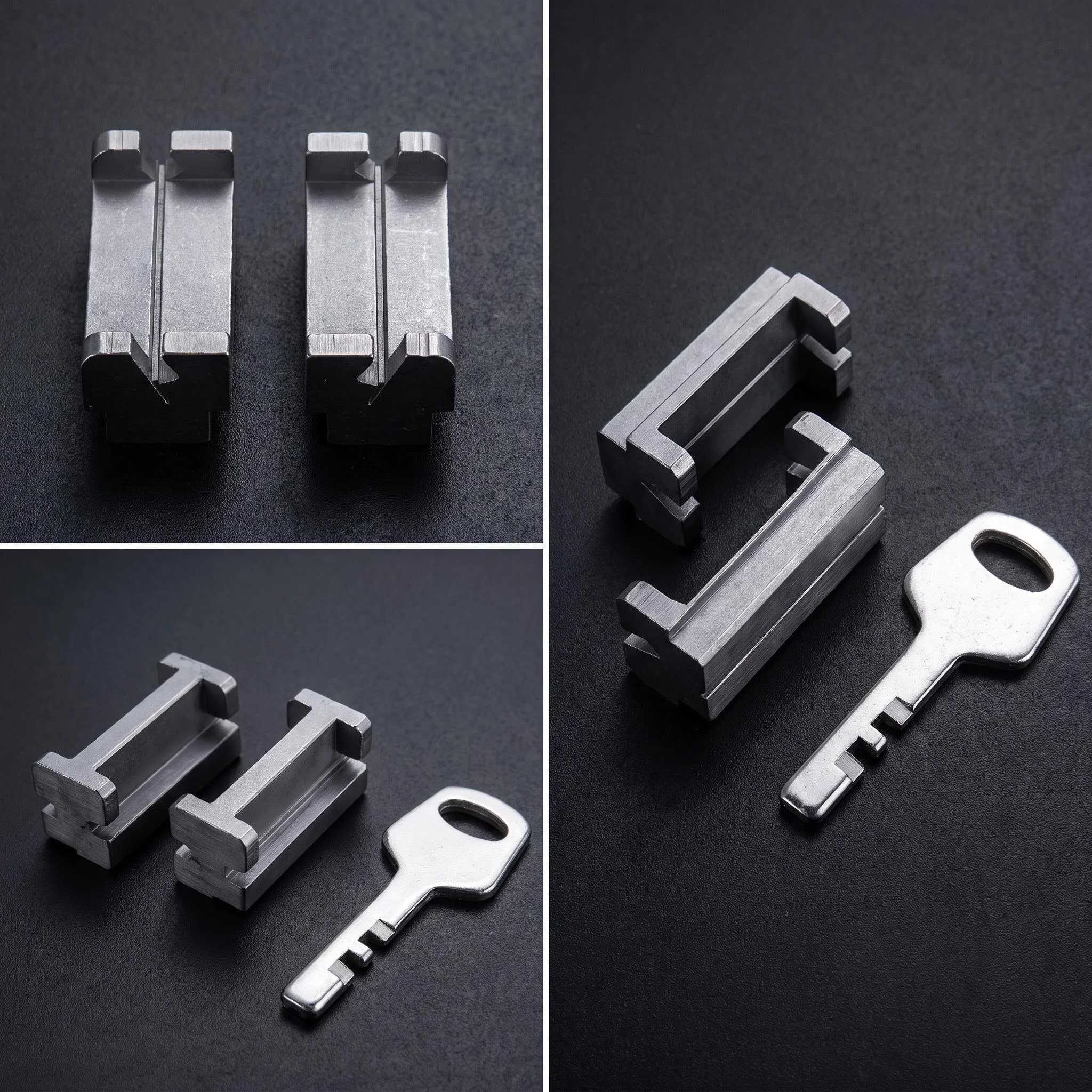 2Pcs Key Machine Fixture Parts For Blank Key Cutting Key Duplicating Machines Spare Parts Clamp Drop Shipping