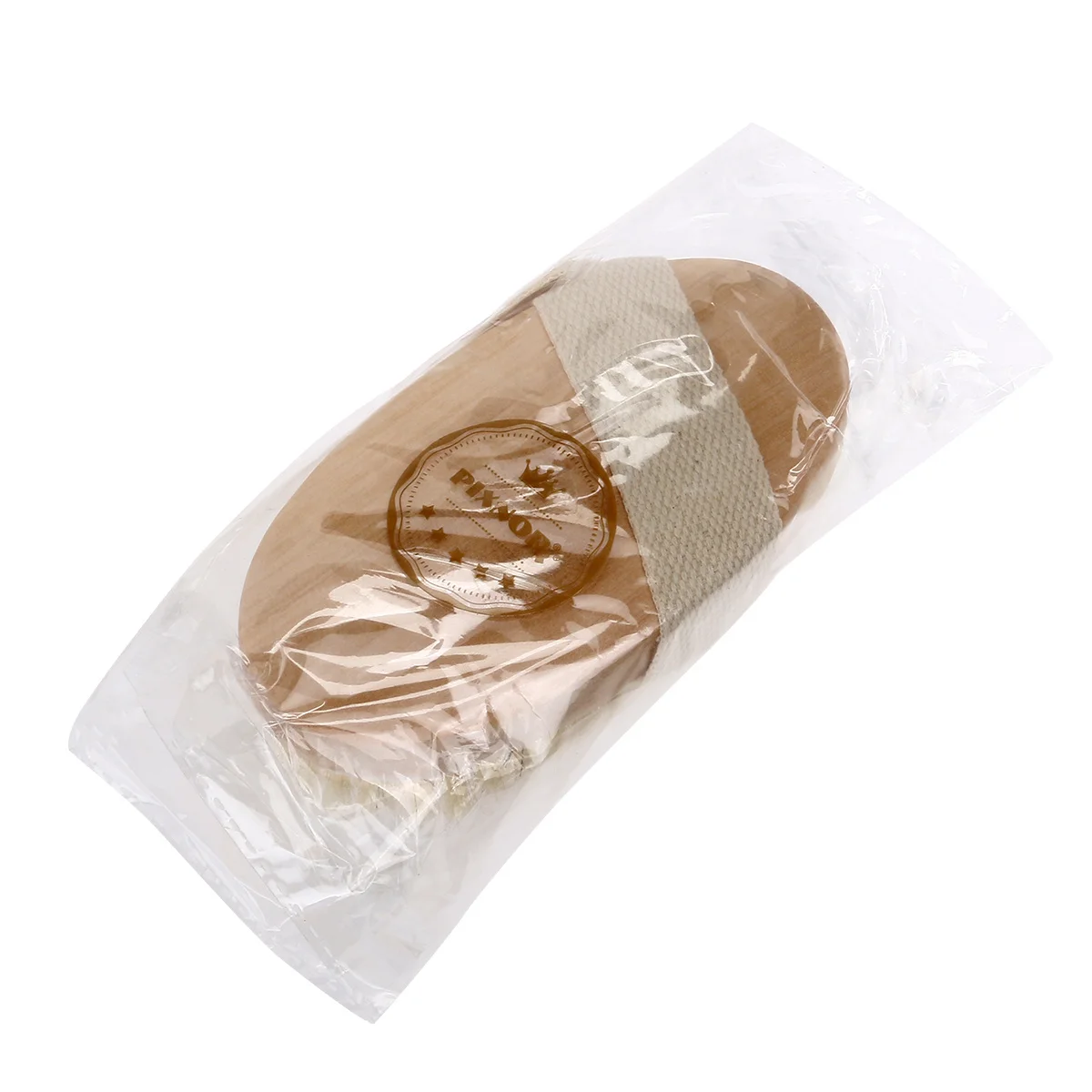 Wooden Body Brush Medium Stiffness Natural Bristle Dead Skin Removal Cellulite Treatment Exfoliating Lymphatic Drainage Soft